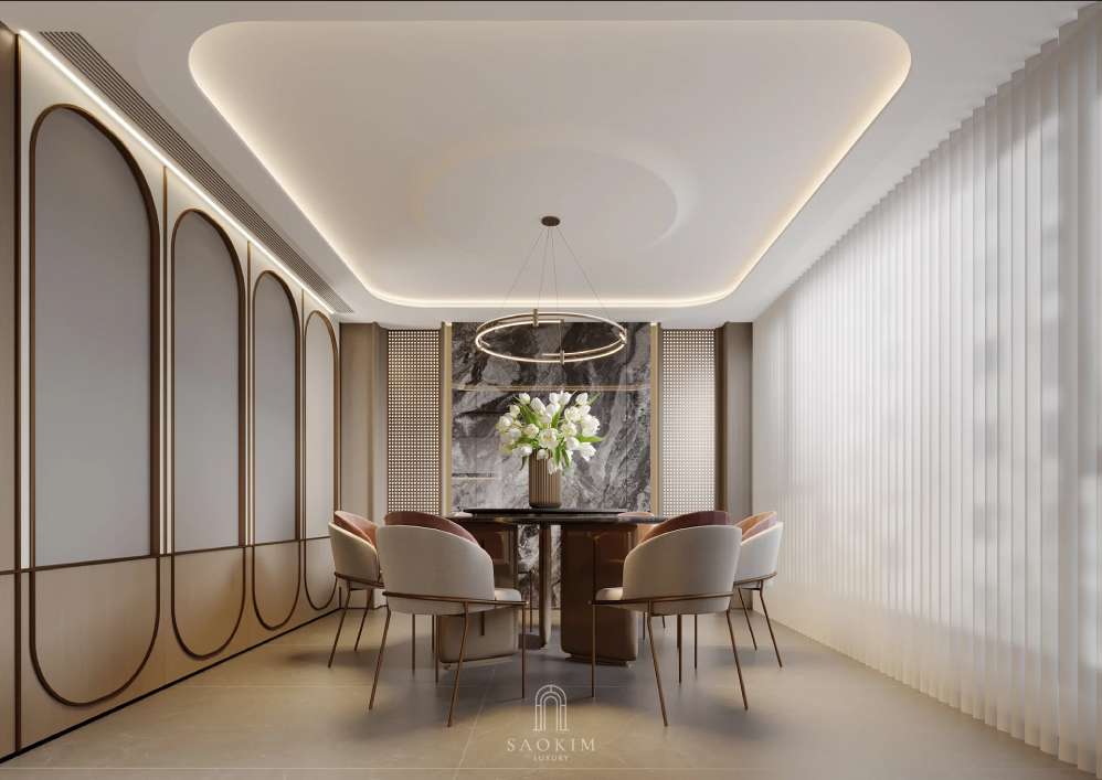 Thiết kế nội thất luxury đề cao công năng sử dụng